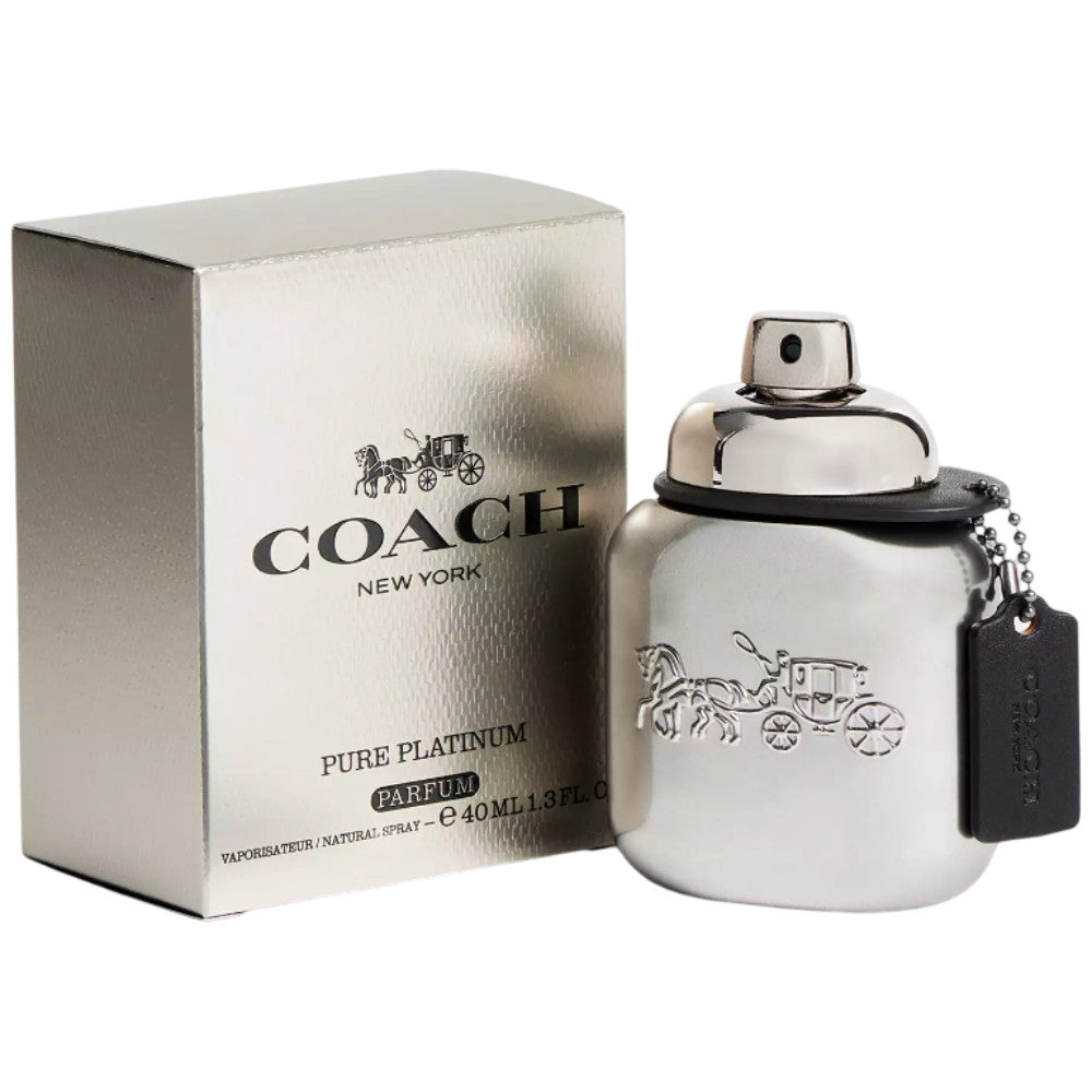Coach Pure Platinum Men Parfum 1.3 oz