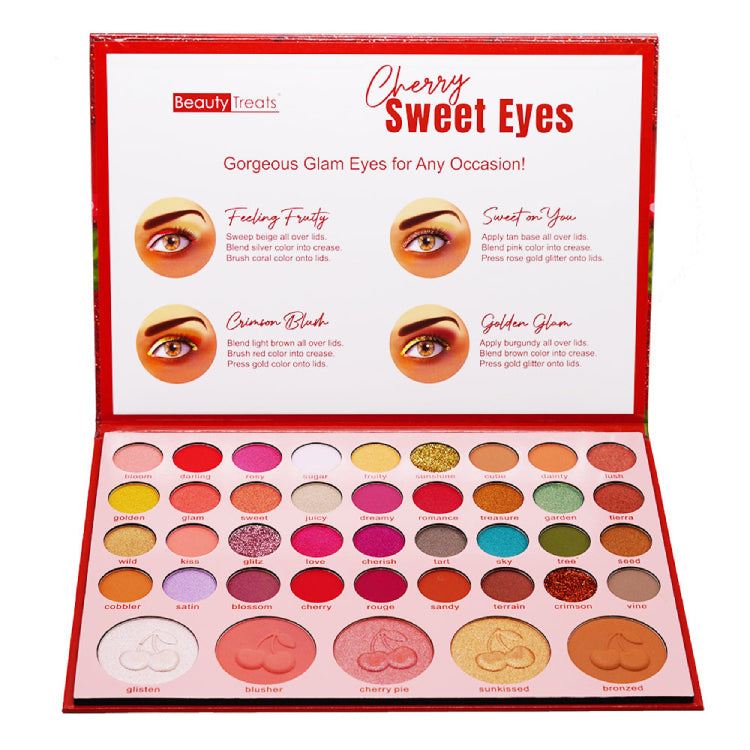 Beauty Treats Cherry Sweet Eyes BookletEyeshadowBEAUTY TREATS