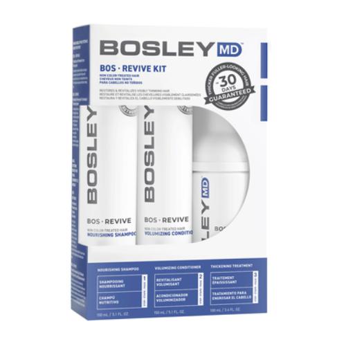 Bosley BosRevive Non Color-Treated Hair Starter Kit 3 PieceHair ShampooBOSLEY