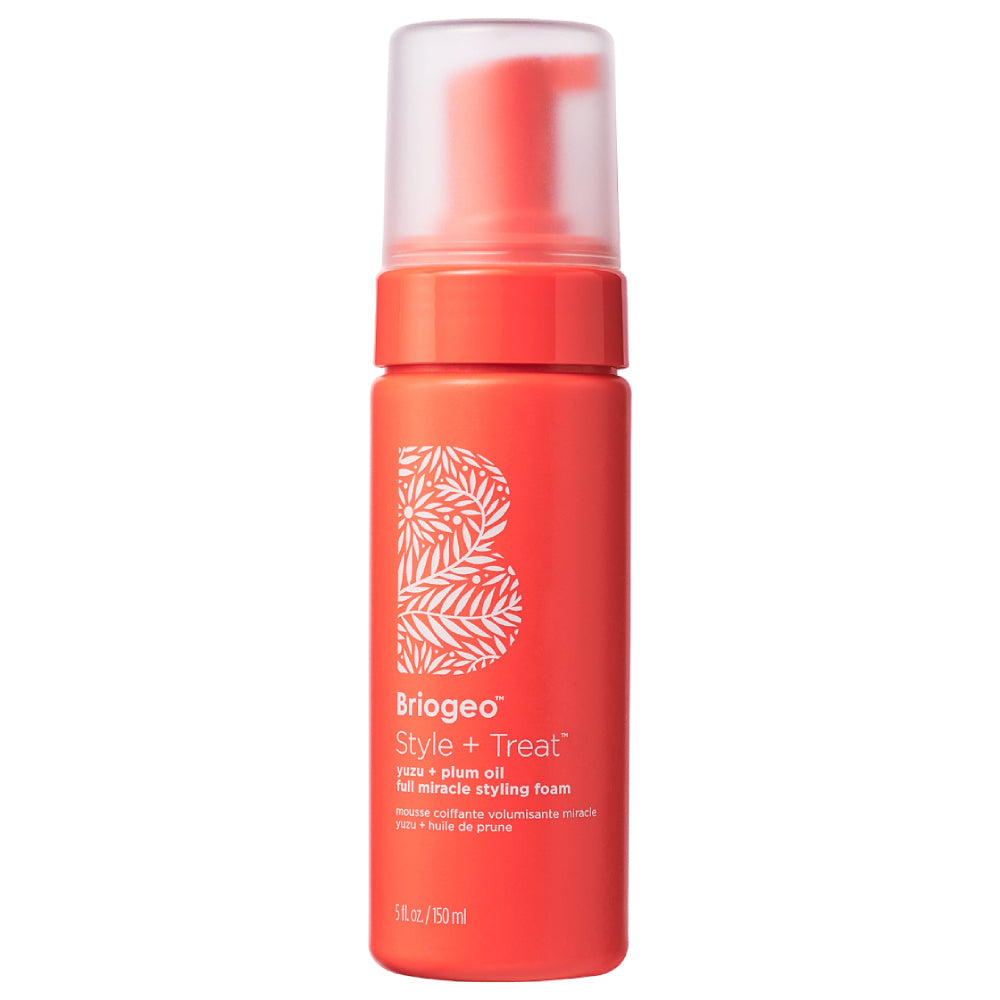 Briogeo Style + Treat Yuzu and Plum Oil Styling Foam 5 oz