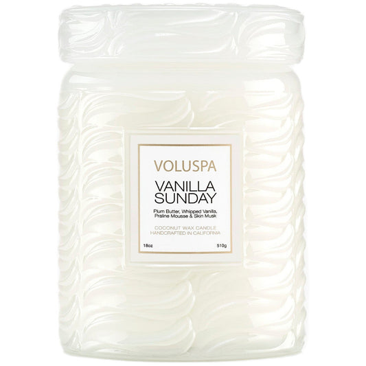 Voluspa Large Jar Candle Vanilla Sunday 18 oz