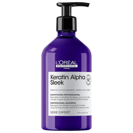 Loreal Professional Series Expert Keratin Alpha Sleek Shampoo 16.9 oz