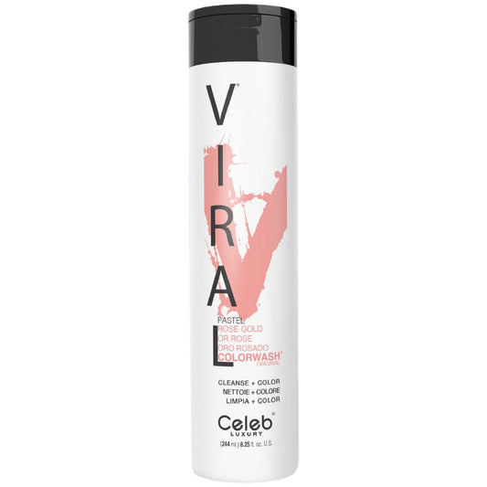 Celeb Luxury Viral Pastel Rose Gold Colorwash 8.25 oz