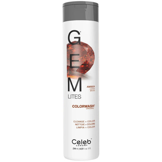 Celeb Luxury Gem Lites Amber Colorwash 8.25 oz