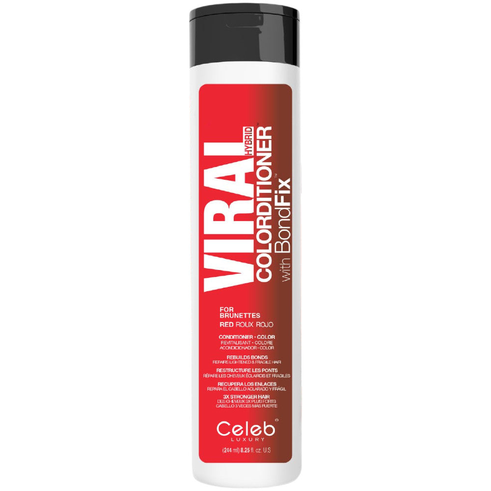 Celeb Luxury Viral Colorditioner for Brunettes Red 8.25 oz