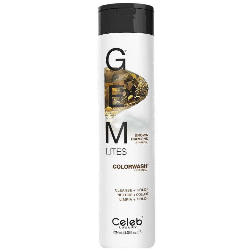 Celeb Luxury Gem Lites Brown Diamond Colorwash 8.25 oz