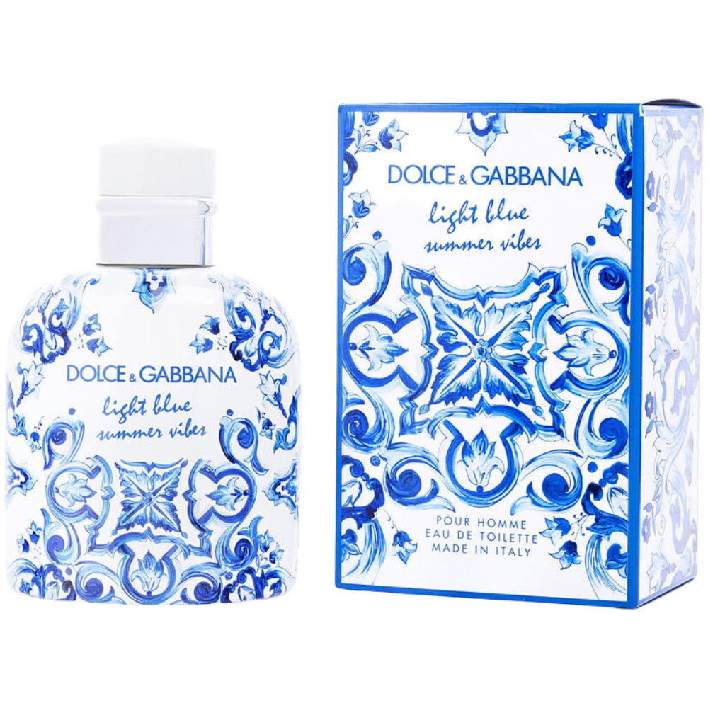 Dolce and Gabbana Light Blue Summer Vibe Men Eau De Toilette Spray