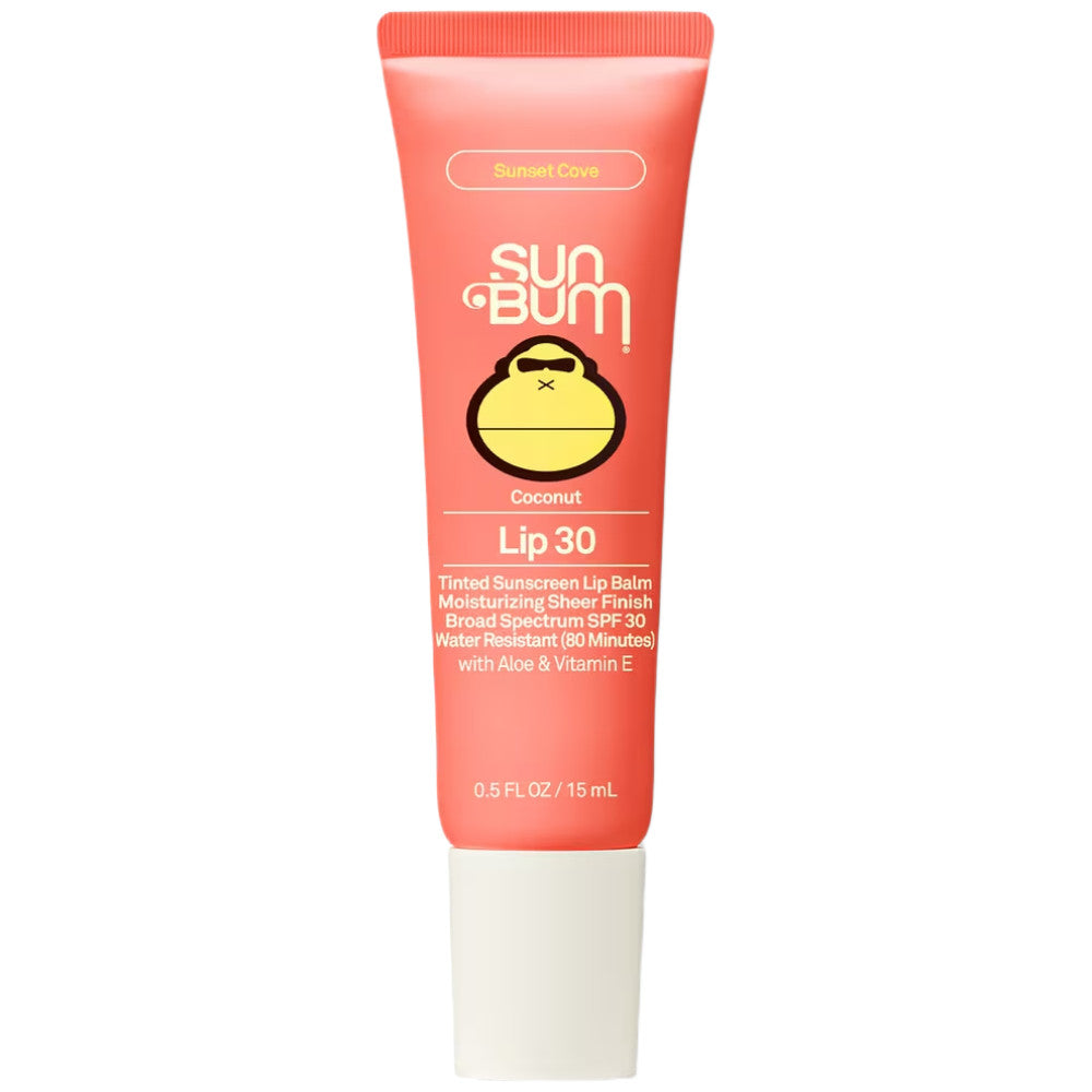 Sun Bum Tinted Lip Balm SPF 30- Sunset Cove .5 oz