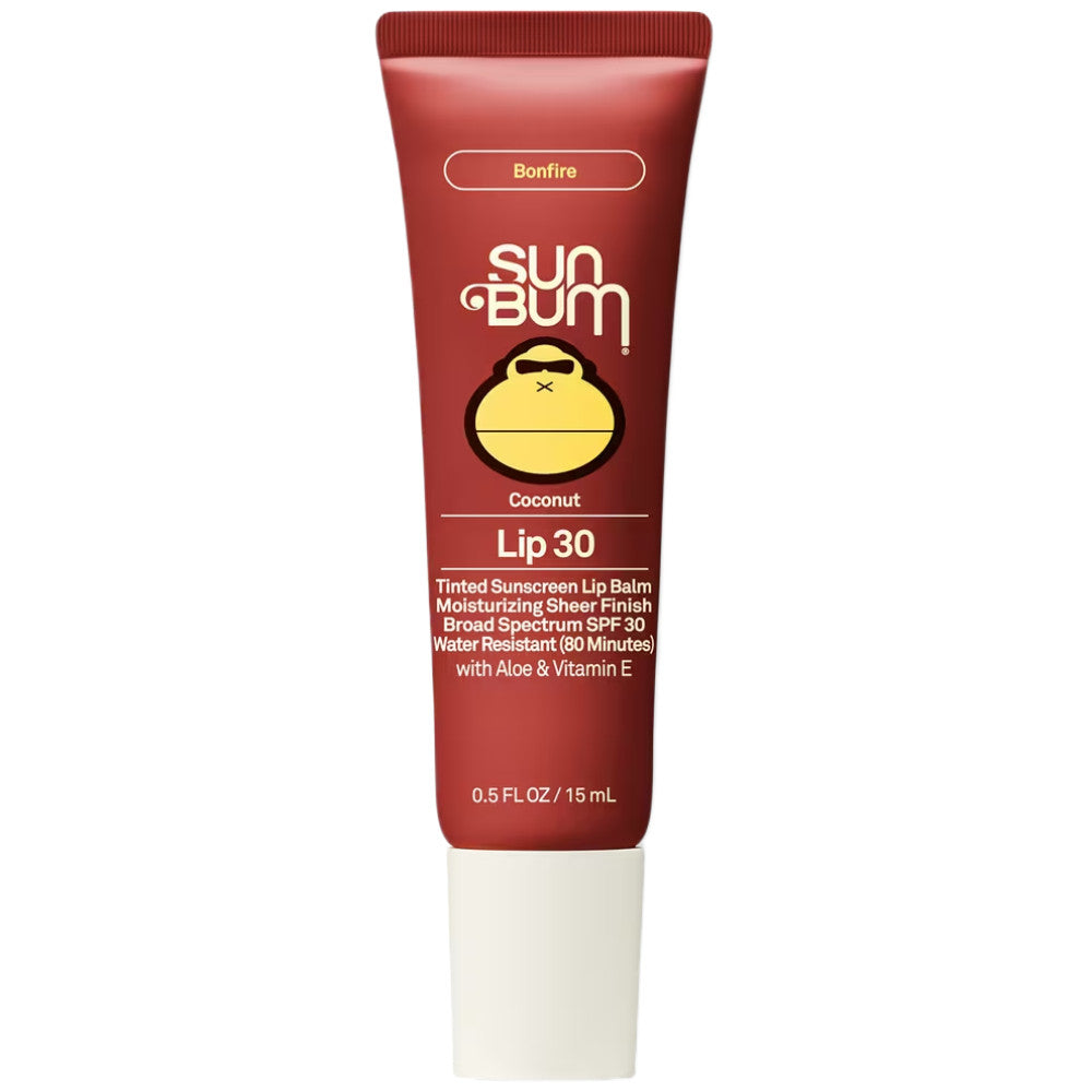 Sun Bum Tinted Lip Balm SPF 30- Bonfire .5 oz