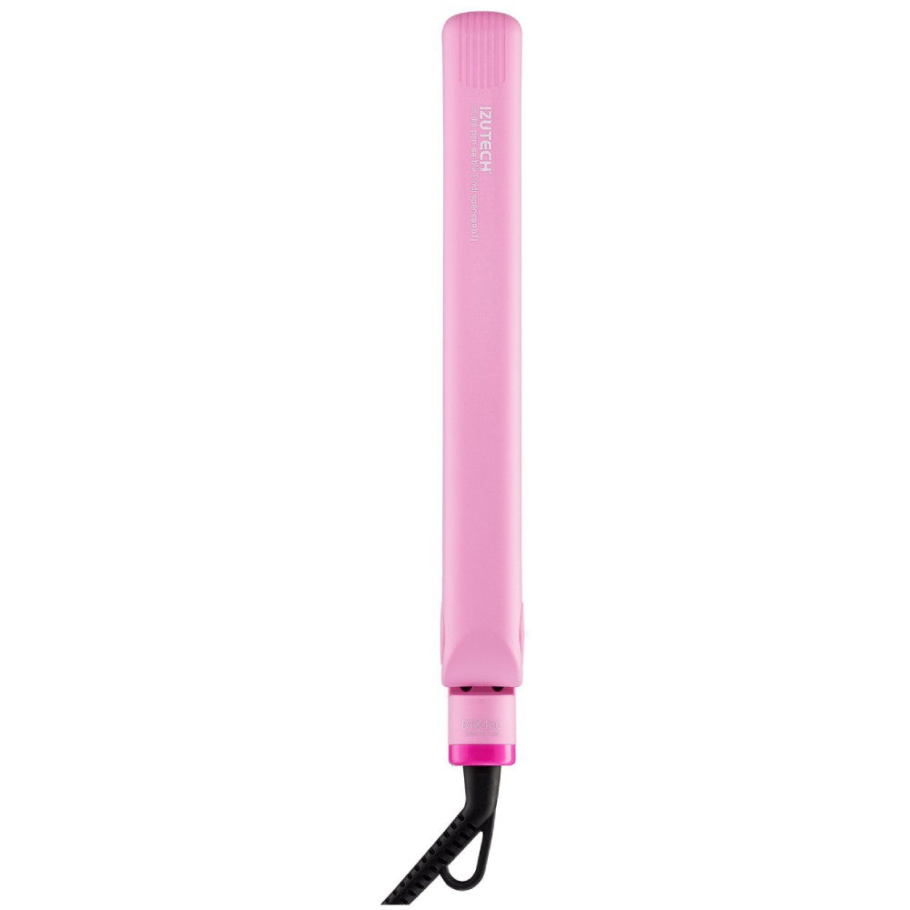 Izutech Tourmaline Ceramic Flat Iron-Pink 1 inch Dual Voltage