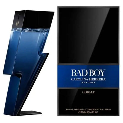 Carolina Herrera Bad Boy Cobalt Eau De Parfum Spray 3.4 oz