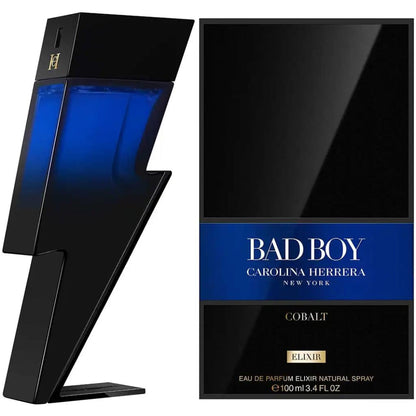 Carolina Herrera Bad Boy Cobalt Elixir 3.4 oz