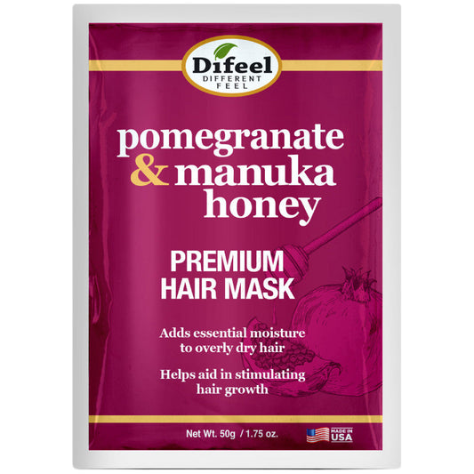 Difeel Premium Hair Mask-Pomegranate + Manuka Honey 1.75 oz