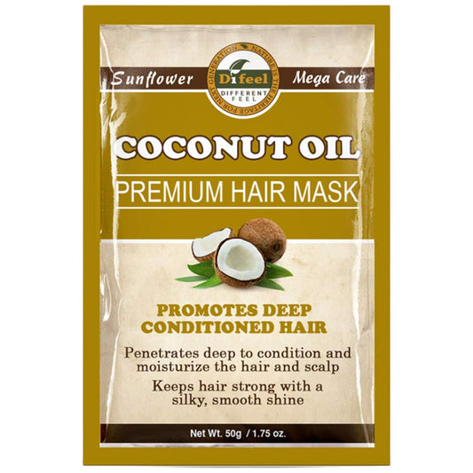 Difeel Premium Hair Mask-Coconut Oil 1.75 oz