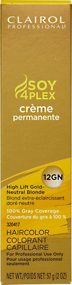 Clairol Premium Creme Hair ColorHair ColorCLAIROLShade: 1N Black, 2N Dark Neutral Brown, 3N Medium Neutral Brown, 3NN Medium Rich-Neutral Brown, 3RN Medium Red Neutral Brown, 3RR Medium Reddest Brown, 4A Light Cool Brown, 4G Light Golden Brown, 4GN Light