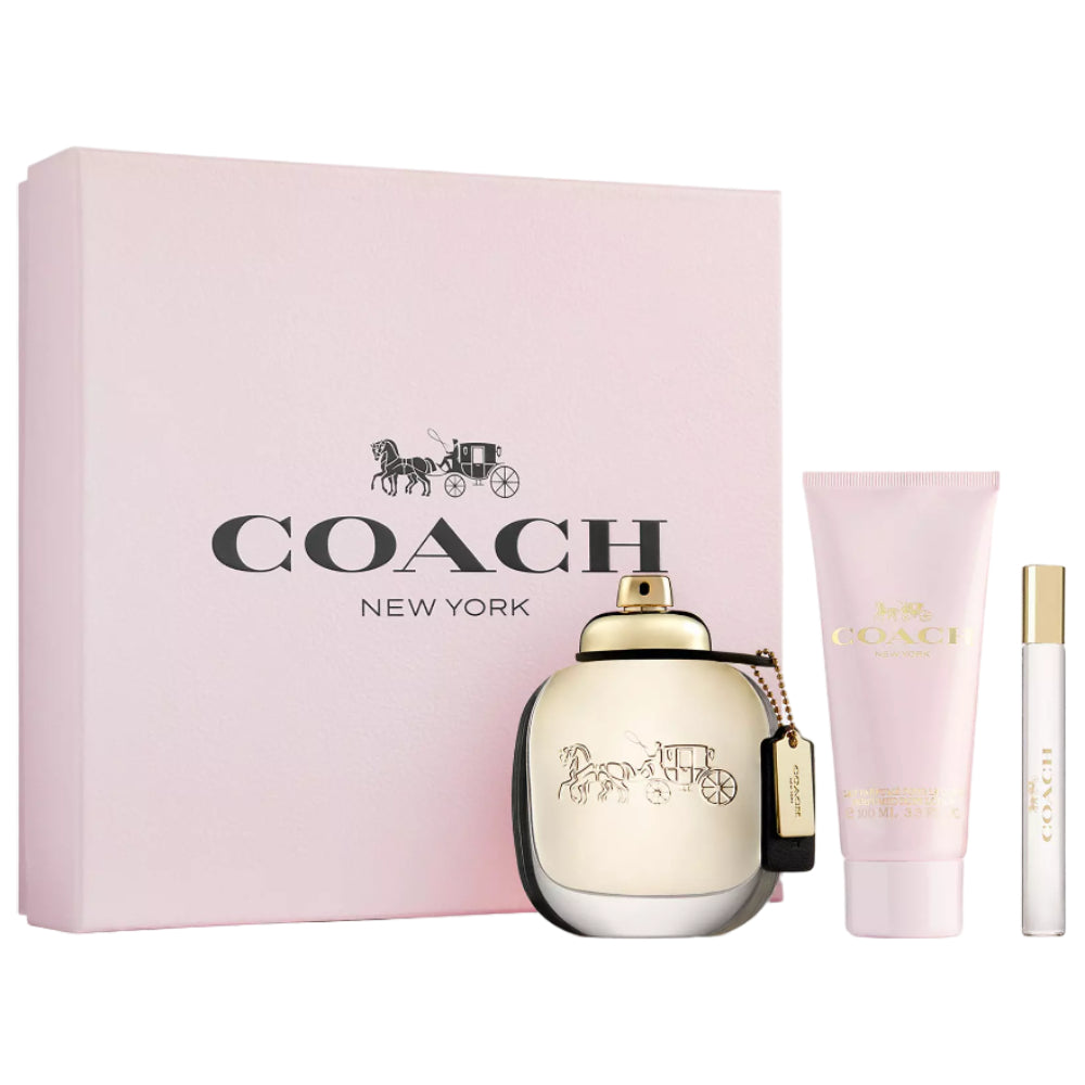 Coach New York Womens Gift Set 3 pc