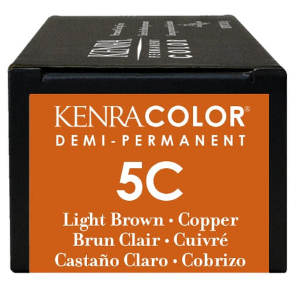 Kenra Demi Hair ColorHair ColorKENRAColor: 1N Natural, 3N Natural, 3VR Violet Red, 4B Brown, 4N Natural, 4NUA Medium Brown Natural Ultra Ash, 4RR Red Red, 4VV Violet, 5B Brown, 5N Natural, 5NB Natural Brown, 5NUA Light Brown Natural Ultra Ash, 5RB Red Bro