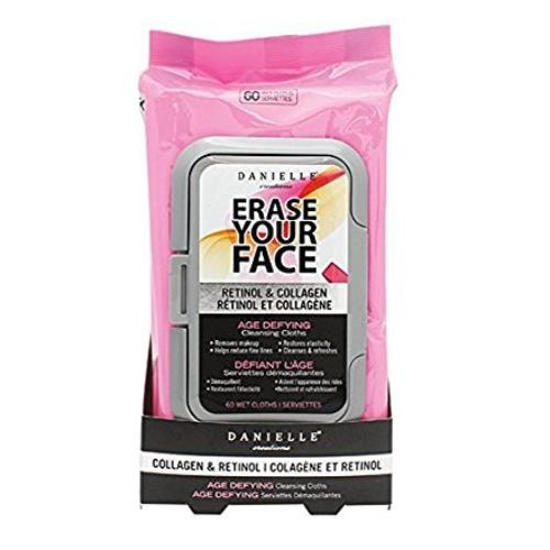 Danielle Facial Cleansing Wipes 60ctSkin CareDANIELLEColor: Collagen + Retinol