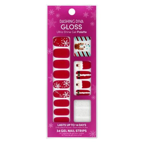 Dashing Diva Ultra Shine Gel StripsNail PolishDASHING DIVAColor: Santa`s Helper