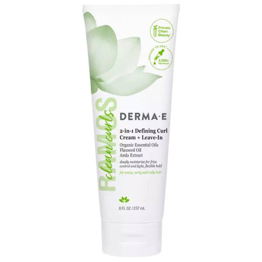 Derma E 2 in 1 Defining Curl Cream + Leave-In 8 ozHair Creme & LotionDERMA E