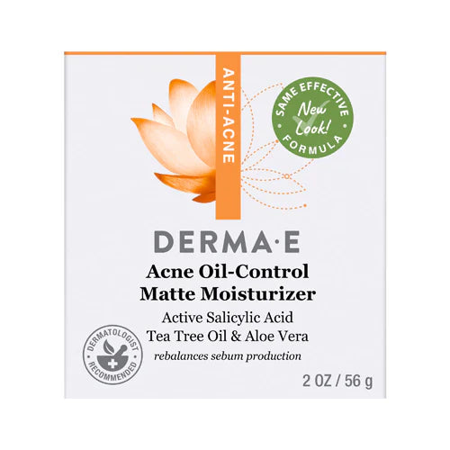 Derma E Acne Oil Control Matte Moisturizer 2 ozDERMA E