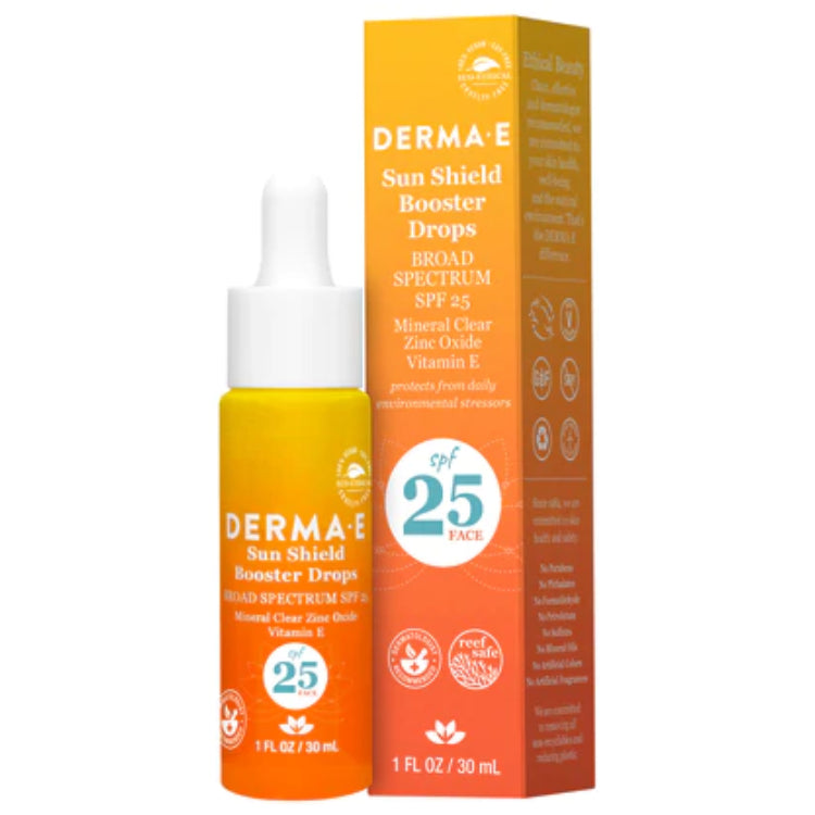 Derma E Sun Shield Booster Drops SPF25 Face 1 ozSun CareDERMA E