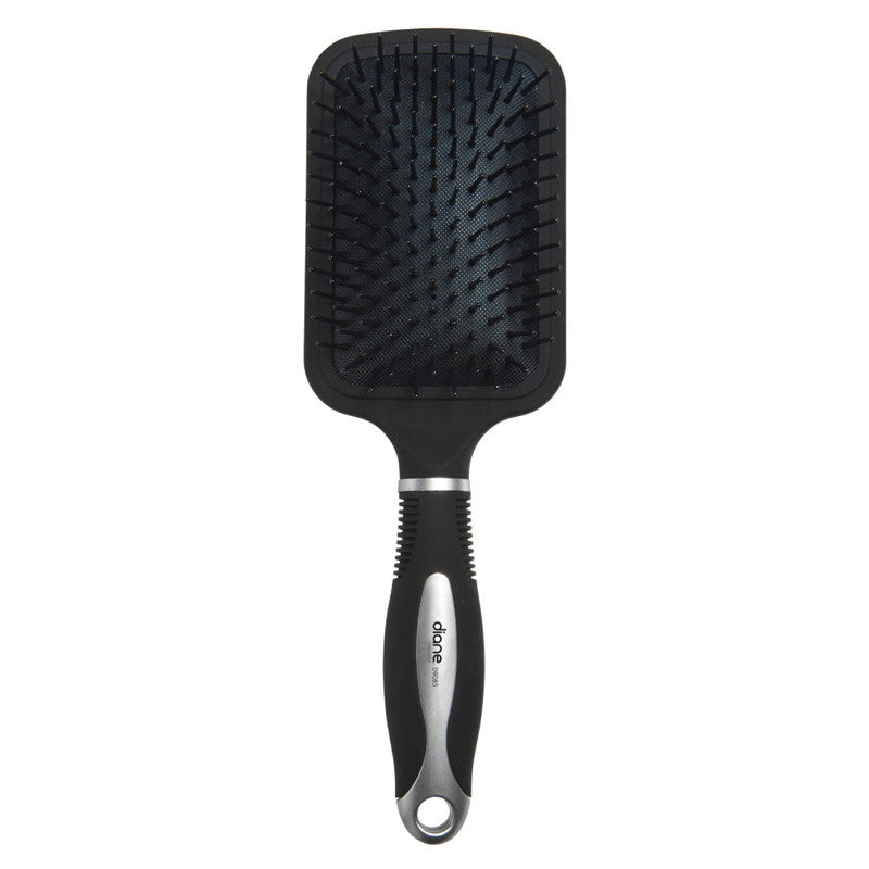 Diane Black/Silver Square Paddle BrushHair BrushesDIANE