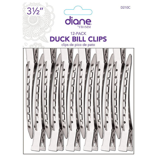 Diane Duck Bill Clips 3.5 inch 12 PackDIANE