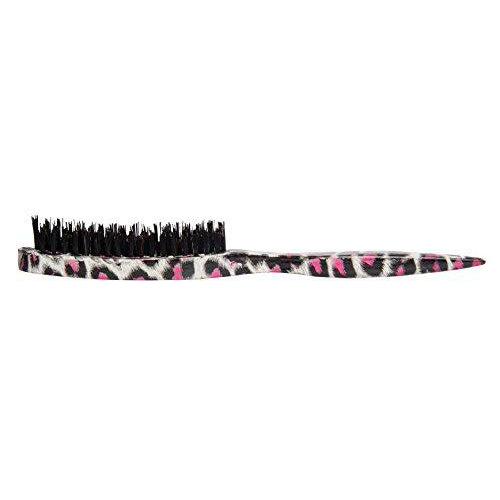 Diane Leopard Mixed Bristle Teasing BrushHair BrushesDIANE