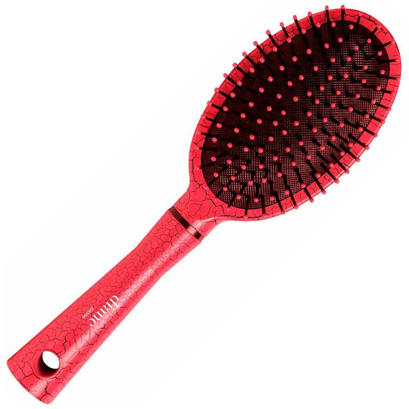 Diane Pink Crackle Oval Paddle BrushHair BrushesDIANE