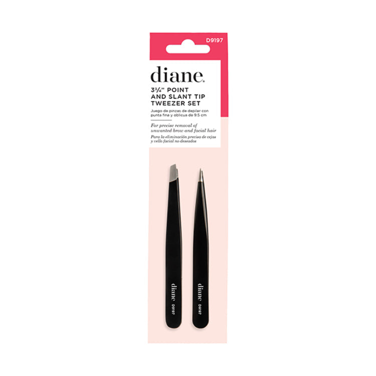 Diane Slant + Point Tweezer 3.75 inTweezers & Brow ToolsDIANE