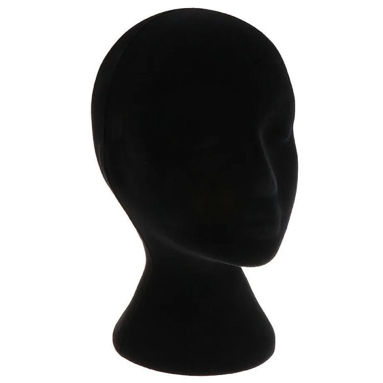 Diane Styrofoam Wig Head-BlackDIANE