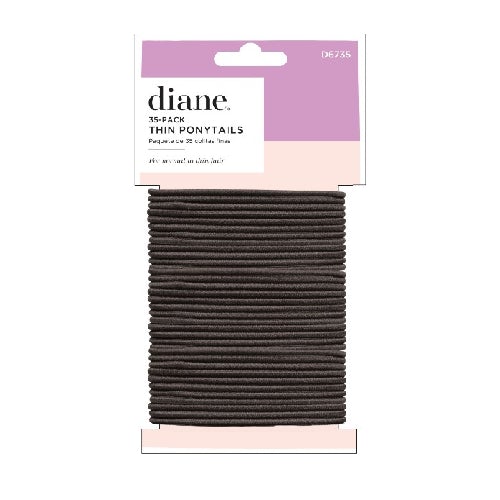 Diane Thin Ponytails Black 35 PackDIANE