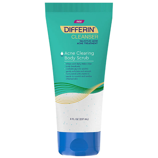 Differin Acne Clearing Daily Body Scrub 8 ozBody MoisturizerDIFFERIN