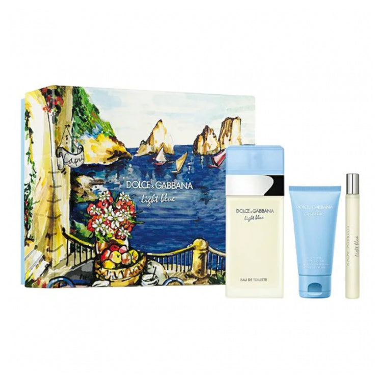 Dolce And Gabbana Light Blue Women's Gift Set 3 pcWomen's FragranceDOLCE AND GABBANA