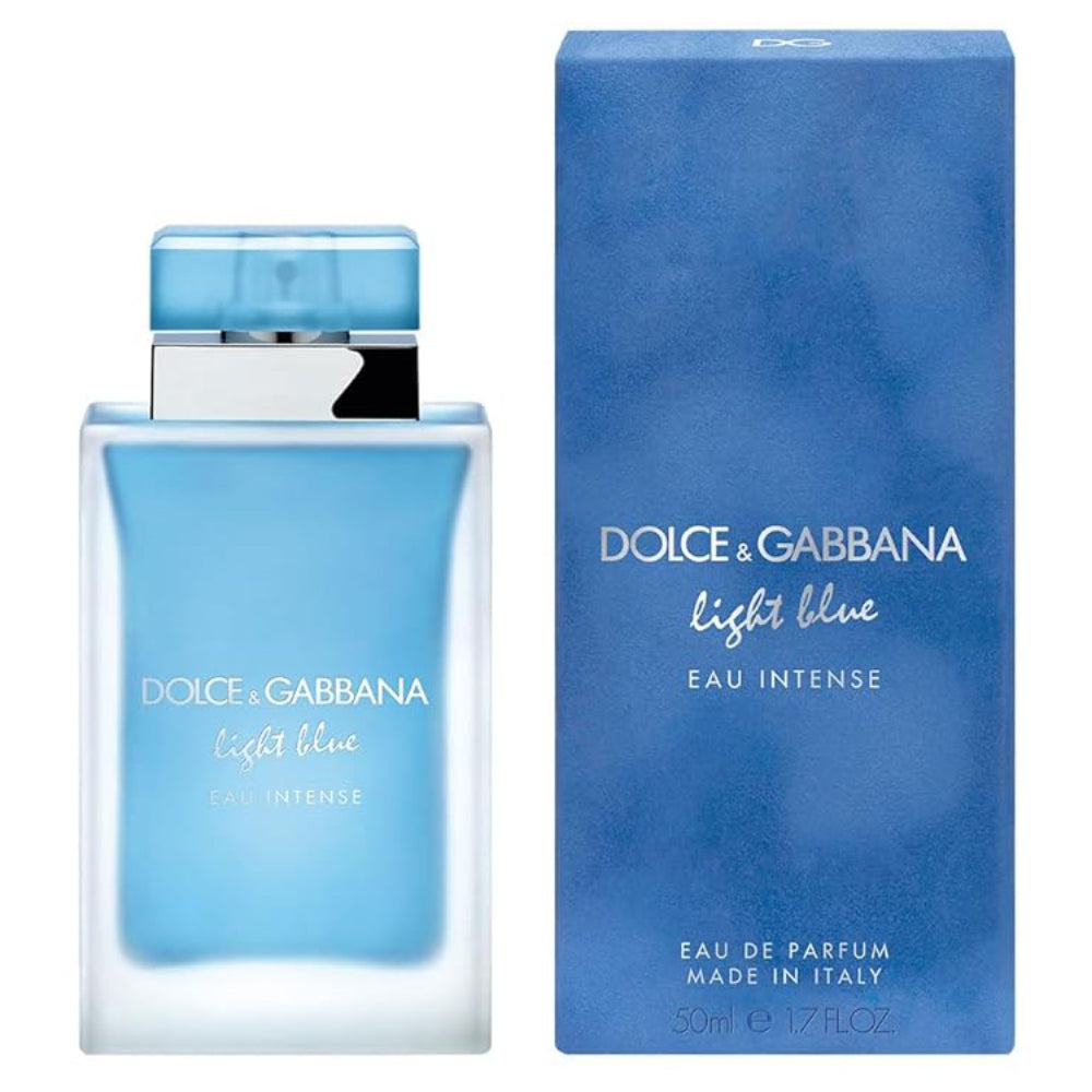 Dolce and Gabbana Light Blue Eau Intense Womens Eau De Parfum Spray 1.7 oz