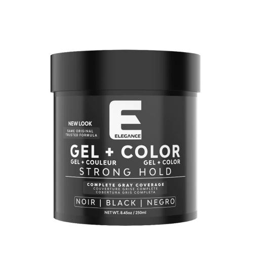 Elegance Hair Styling Gel Plus Color Black 8.4 ozHair Gel, Paste & WaxELEGANCE