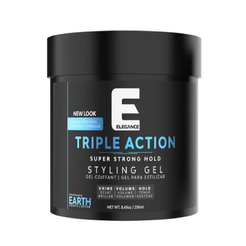 Elegance Triple Action Styling Gel 8.4 ozHair Gel, Paste & WaxELEGANCEColor: Earth