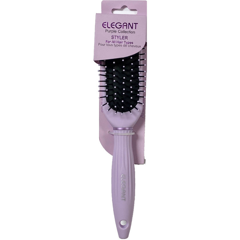 Elegant Brush #713 Styler Cushion-PurpleHair BrushesELEGANT BRUSH