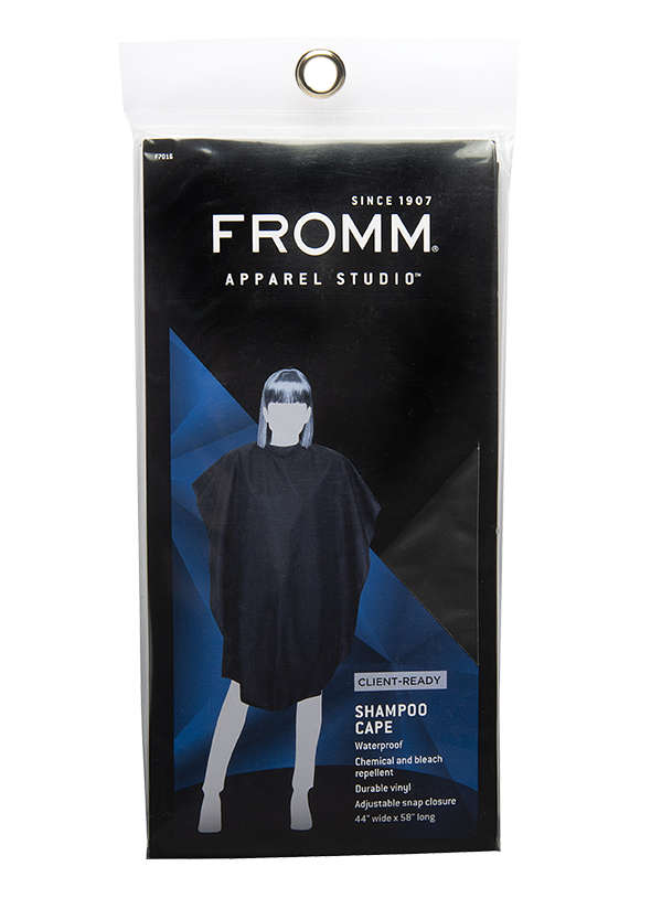 Fromm Shampoo Cape BlackHair Color AccessoriesFROMM