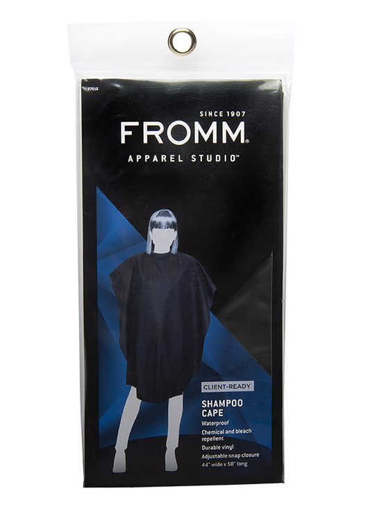 Fromm Shampoo Cape BlackHair Color AccessoriesFROMM