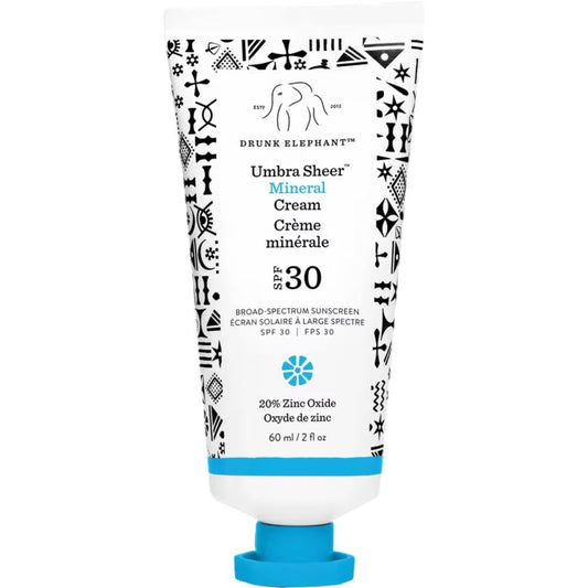 Drunk Elephant Umbra Sheer Mineral Cream SPF30 2 oz