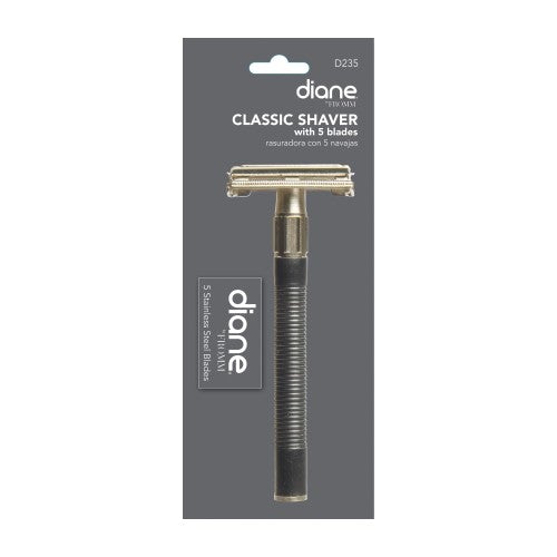 Diane Classic Safety Razor with 5 BladesBody CareDIANE