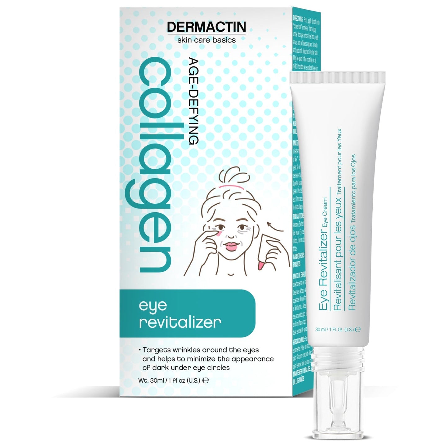 DERMACTIN TS COLLAGEN FILLER EYE REVITALIZER .5 OZ