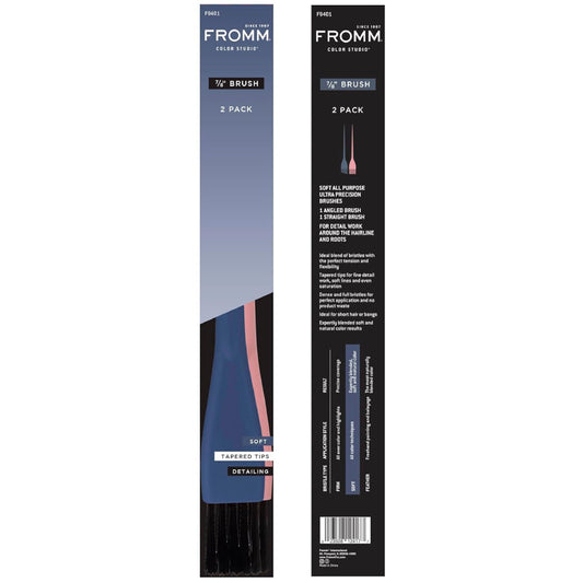 Fromm 7/8 Inch Soft Color Brush 2 Pack