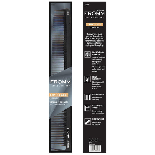 Fromm 8.5 Inch Carbon Cutting Comb