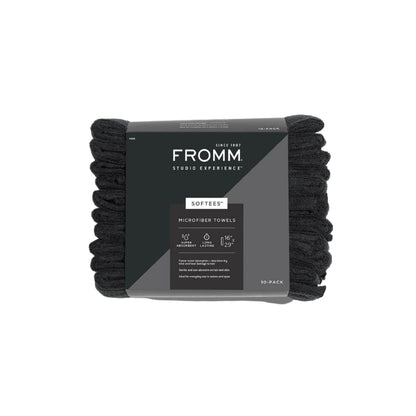 Fromm Softees Microfiber TowelsFROMMColor: Black