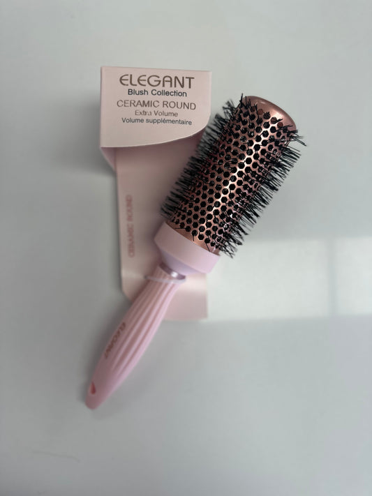 Elegant Brush #706 Ceramic Large Round-Gold