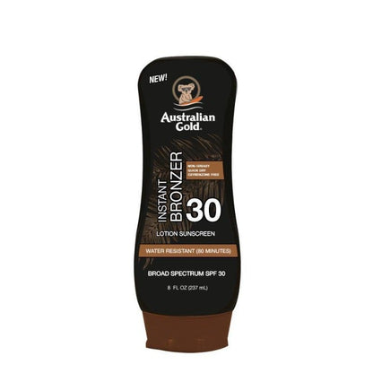 Australian Gold Instant Bronzer Lotion Sunscreen 8 ozSun CareAUSTRALIAN GOLDSize: SPF 30