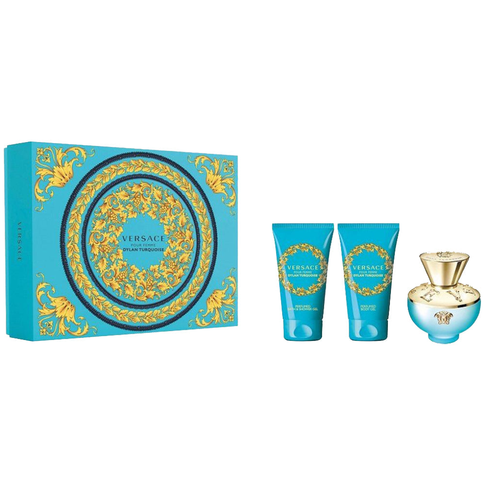 Gianni Versace Dylan Turquoise Womens Gift Set 3pc